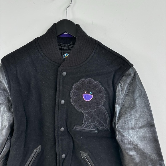 OVO x Murakami Limited Edition Varsity Jacket - - Picture 2 of 8